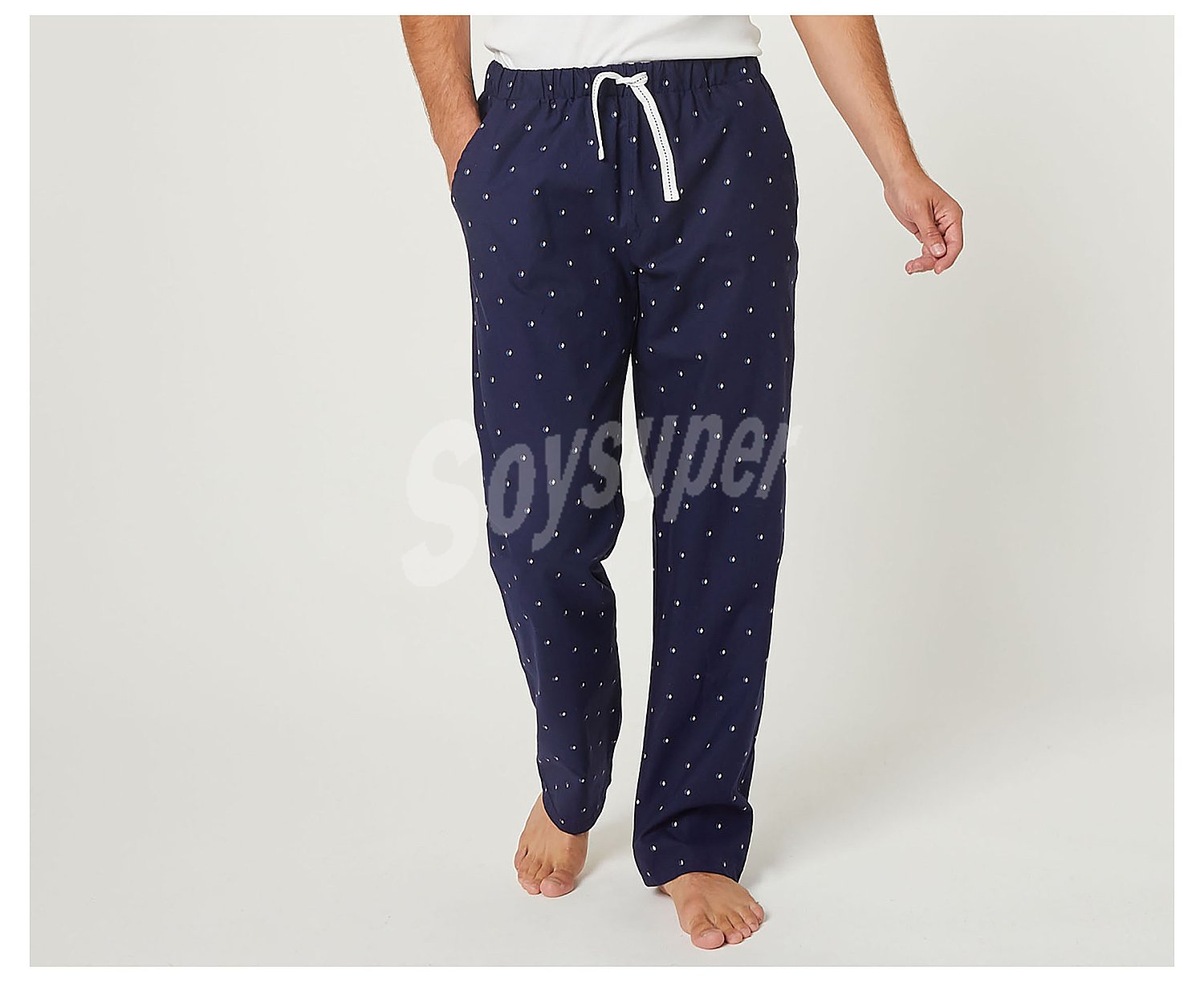 Pantalón de pijama de algodón Bio para hombre