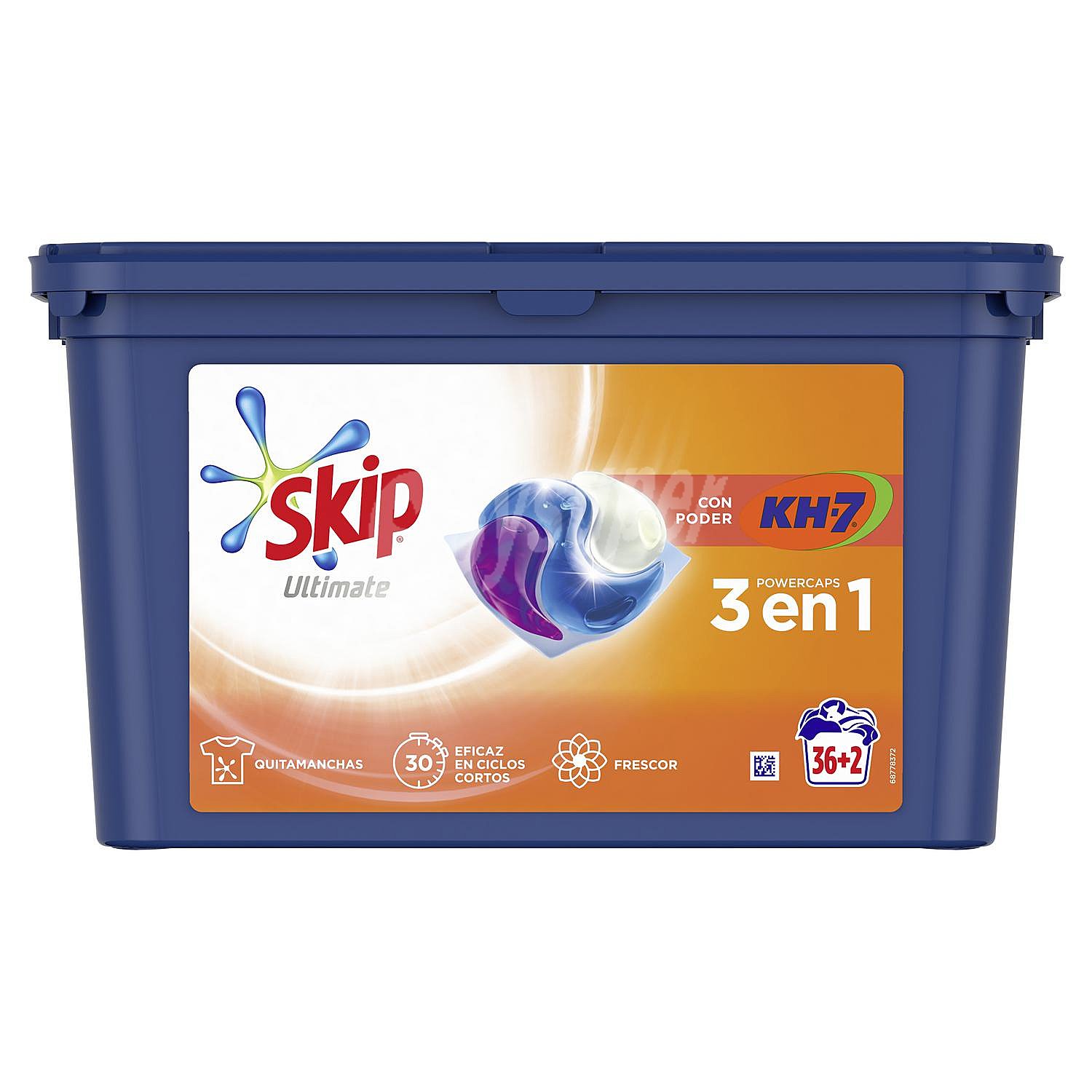 Detergente en capsulas con poder KH-7 Skip Ultimate