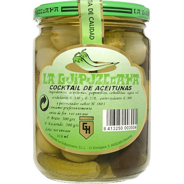 Cóctel de aceitunas