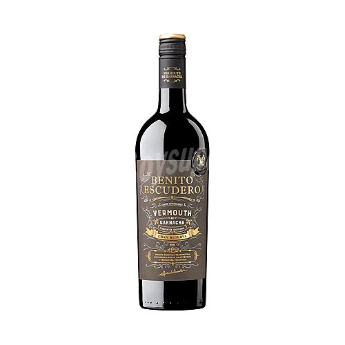 Benito escudero Vermouth rojo gran reserva, elaborado de forma tradicional