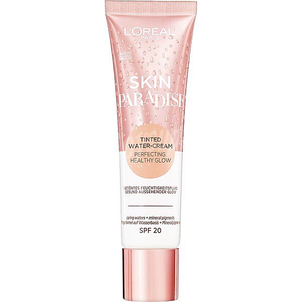 Paris crema hidratante con color Skin Paradise Water-Cream SPF-20 tono medio Light 03