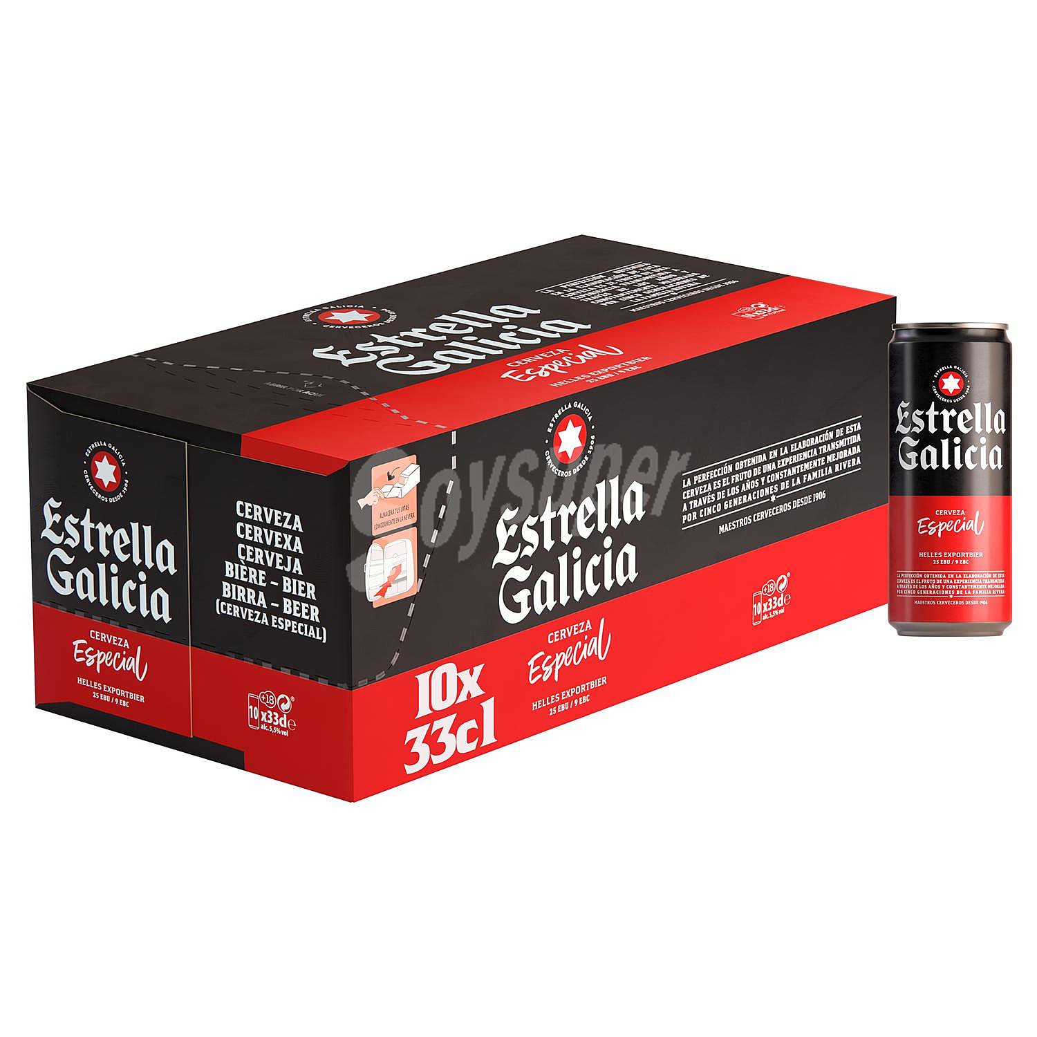 Cerveza Estrella Galicia especial