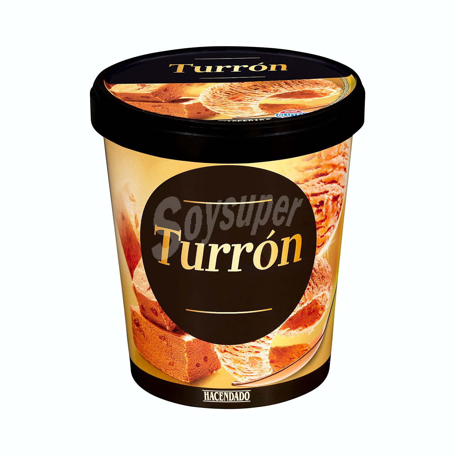 Helado turron suprema