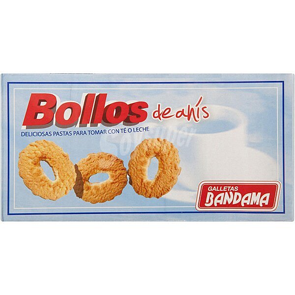 Bollos de anis pastas para tomar el te o leche estuche 350 g