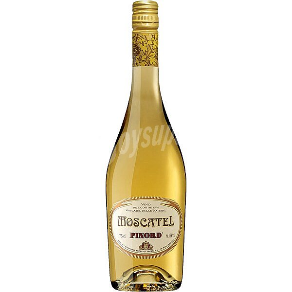 Vino Moscatel dulce natural