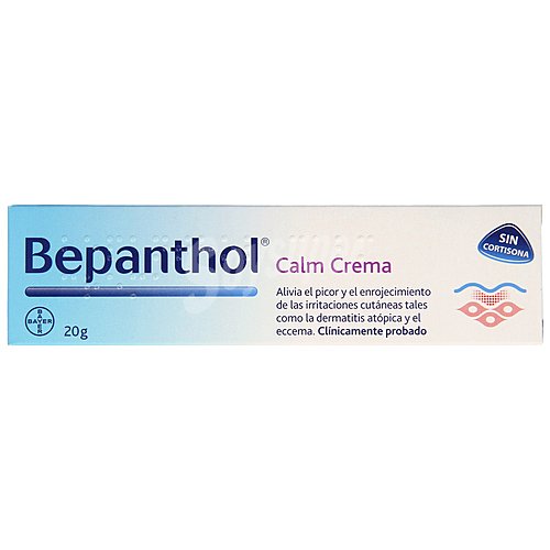 Bepanthol Crema calmante sin cortisona, para niños y adultos bephantol