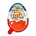 Huevo con crujiente bolita, con sorpresa kinder JOY