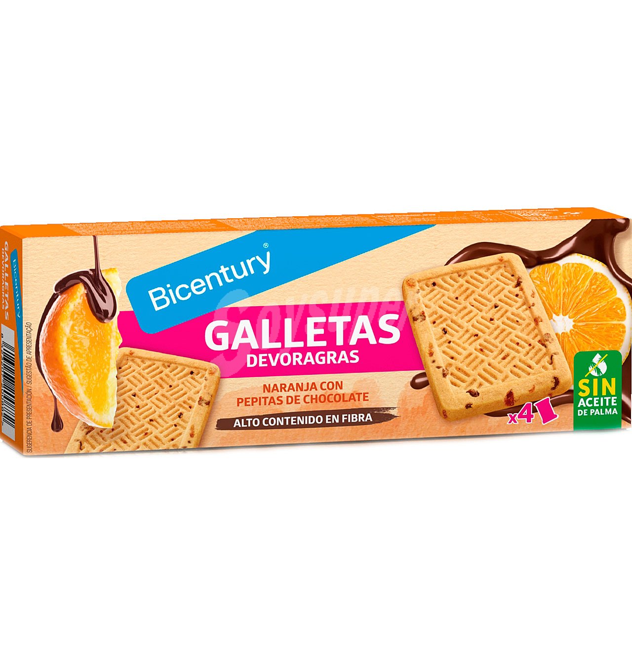 Galletas de Naranja y Chocolate