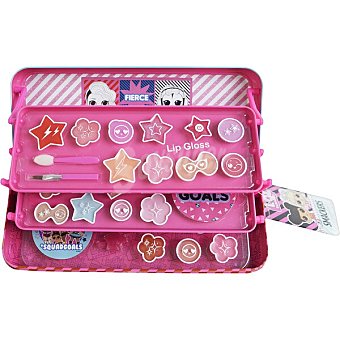 Lol 3 Layer Tin estuche infantil con maquillaje