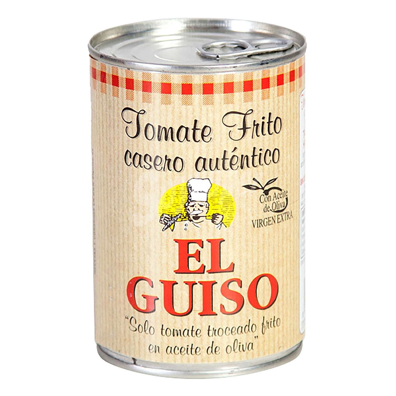 Tomate frito con aceite de oliva virgen extra El Guiso