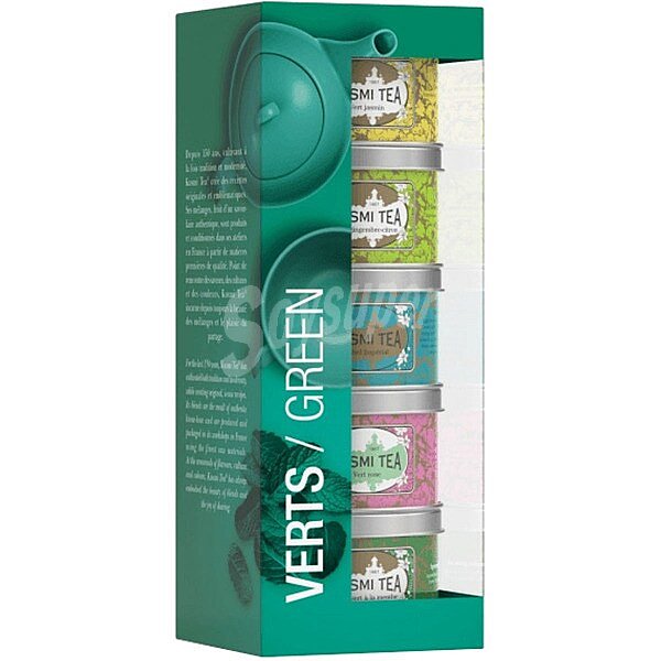 Té verde Green surtido con sabores 5x25 G