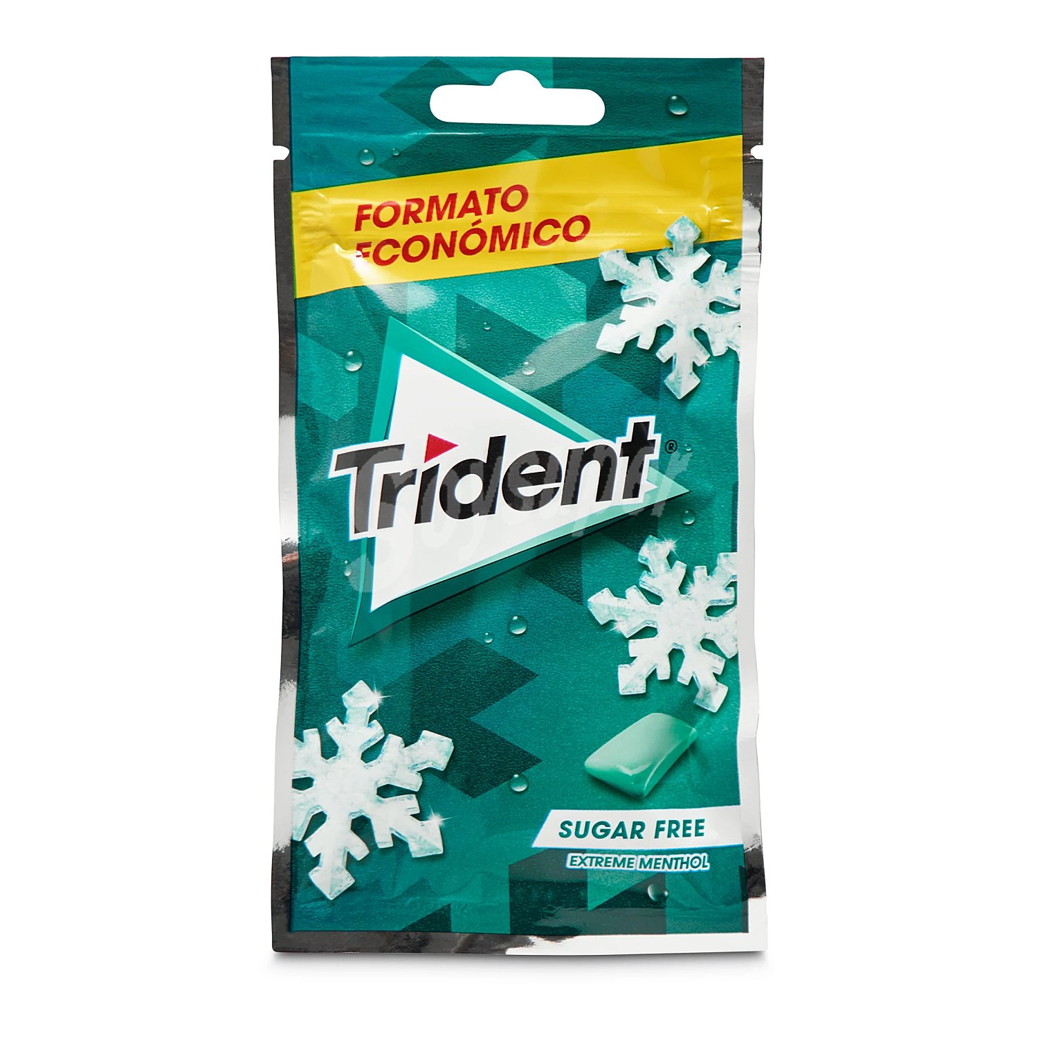 Chicles sabor menta sin azúcar Trident