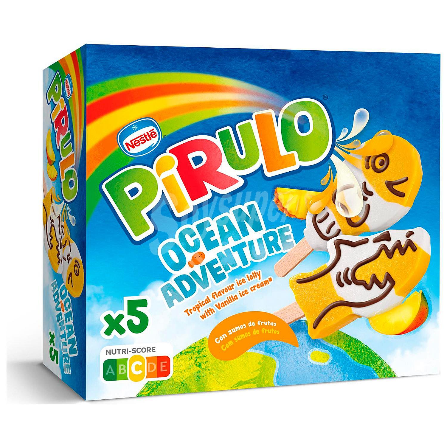 Helado Pirulo Ocean Adventure sin gluten