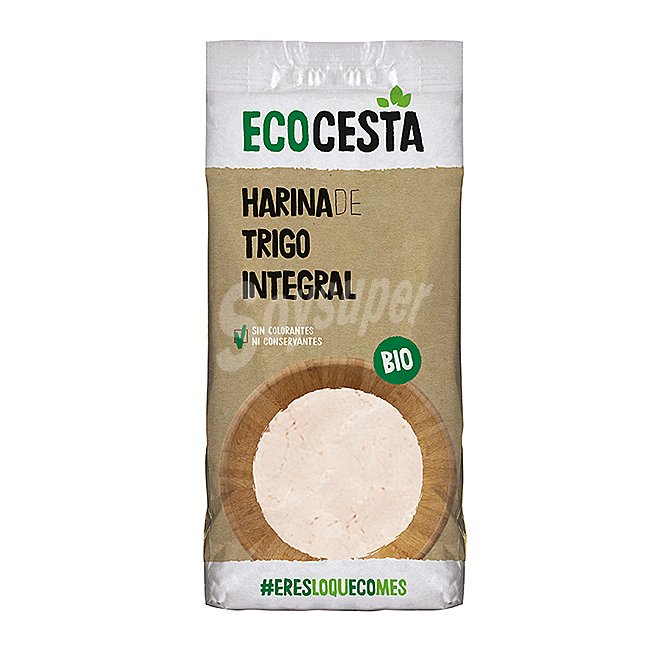 Ecocesta Harina de trigo integral ecológica ecocesta