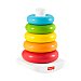 Pirámide balanceante de aros encajables de colores, fisher price