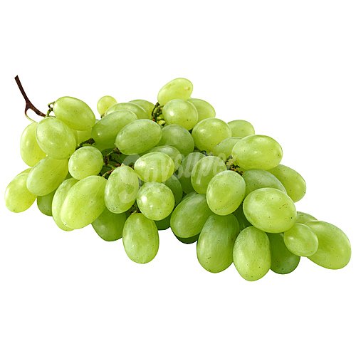 Uvas blancas, cesta