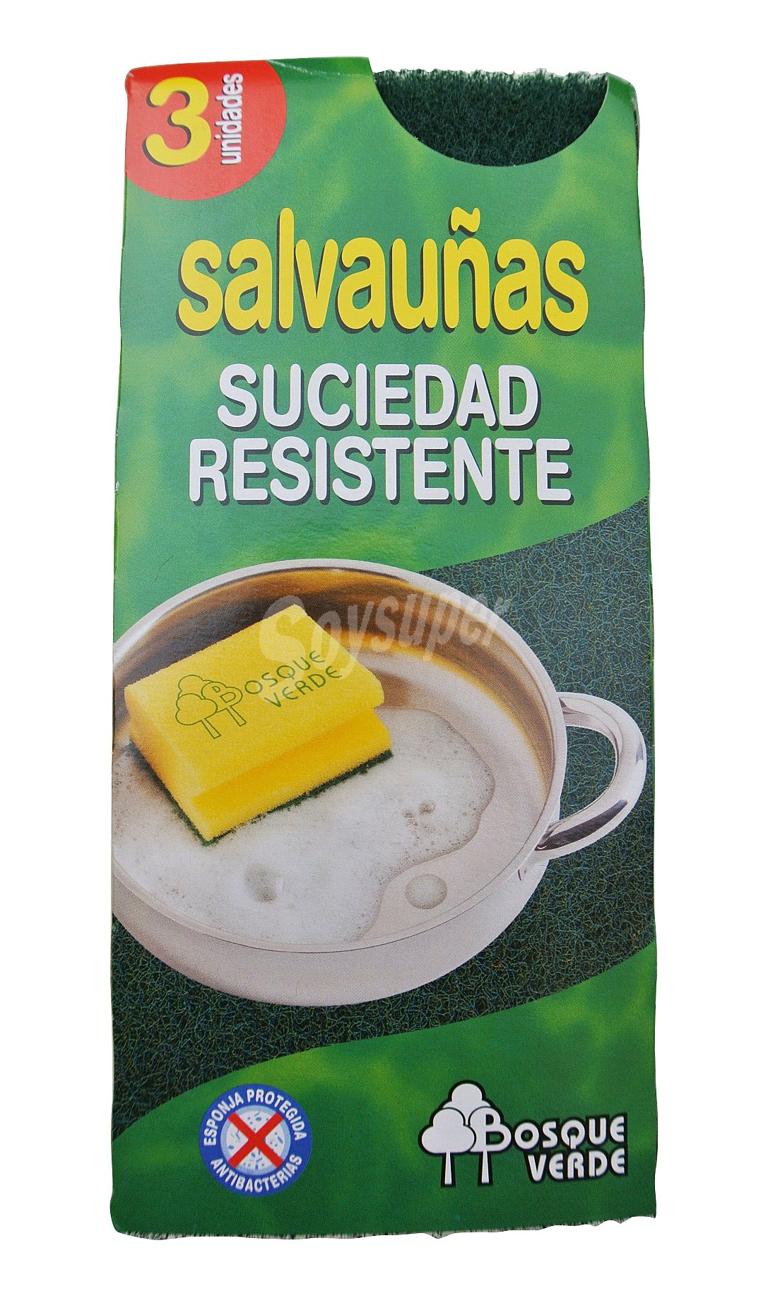 Estropajo salvauñas