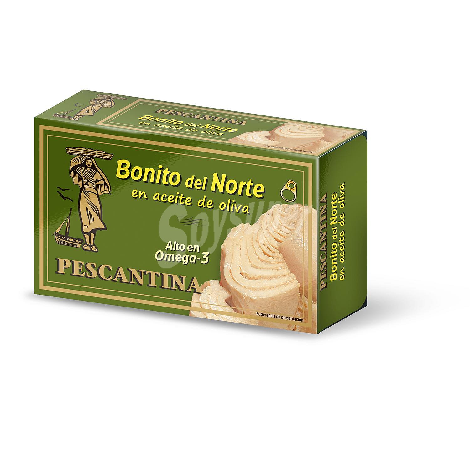 Bonito del norte en aceite de oliva Pescantina