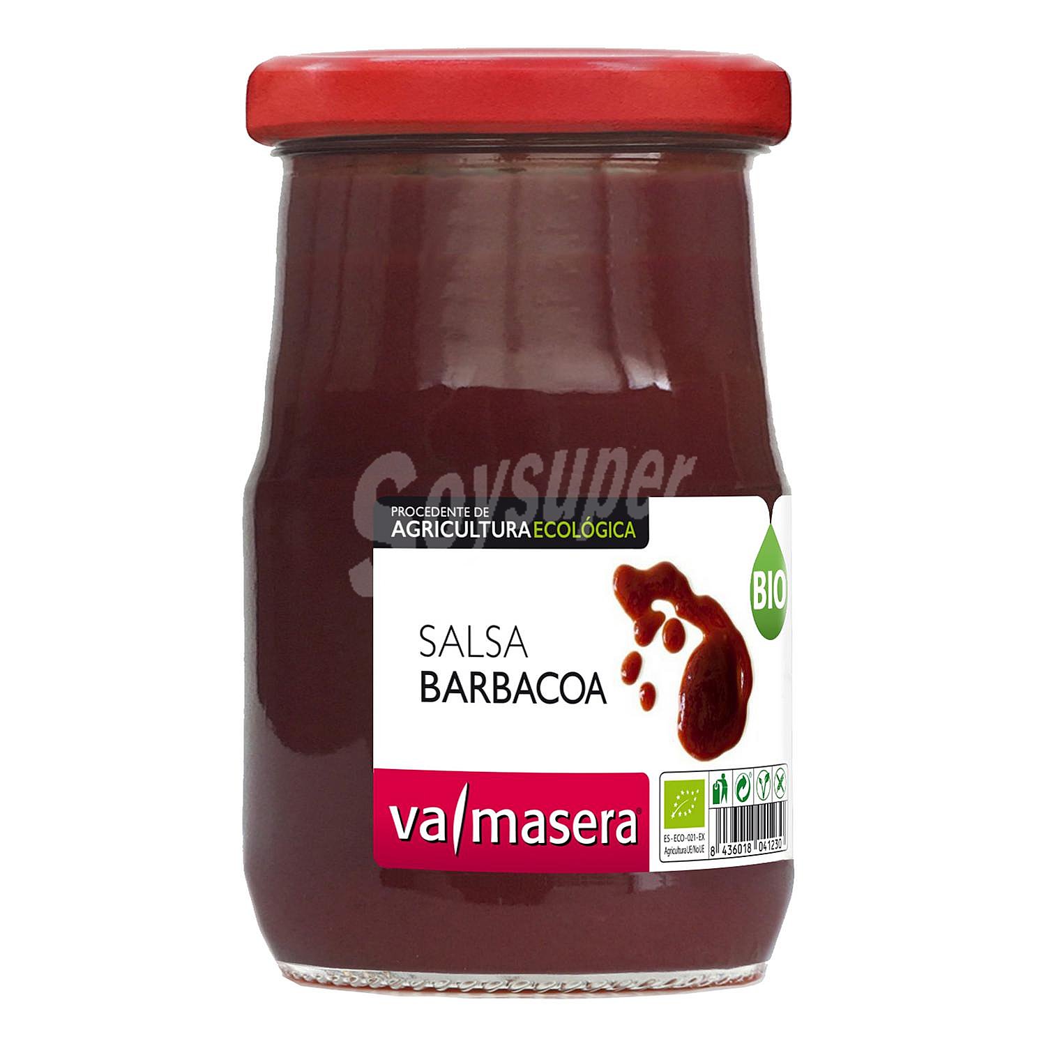 Salsa barbacoa ecológica sin gluten