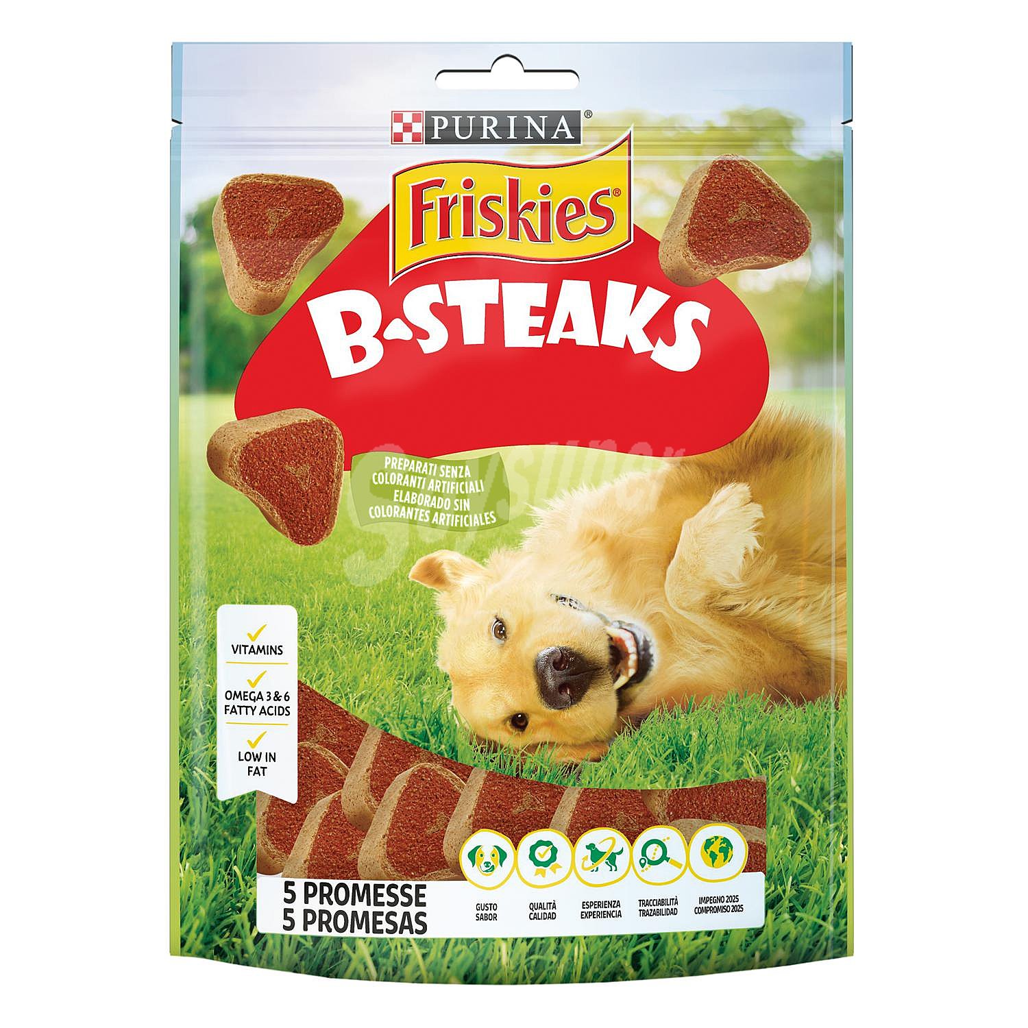 Snacks para perros adultos a base de carne