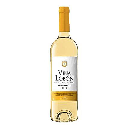 Vino de la Tierra de Castilla blanco chardonnay Viña Lobón