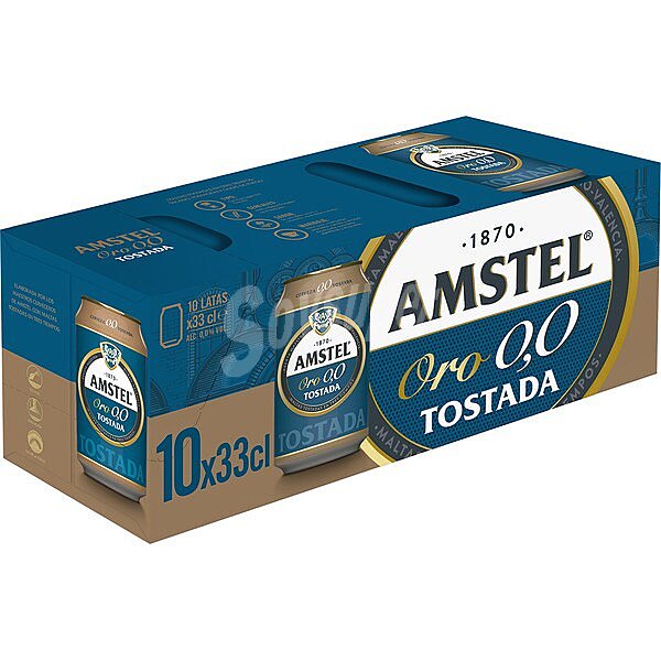 Cerveza tostada sin alcohol ORO 0,0