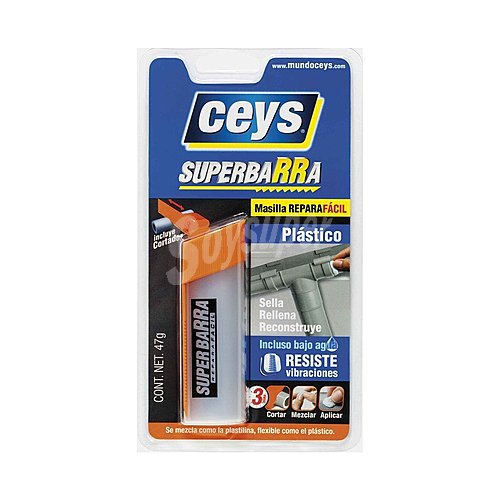 Reparador de plástico 47gr, CEYS.