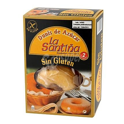 Dunis de azúcar La Santiña sin gluten