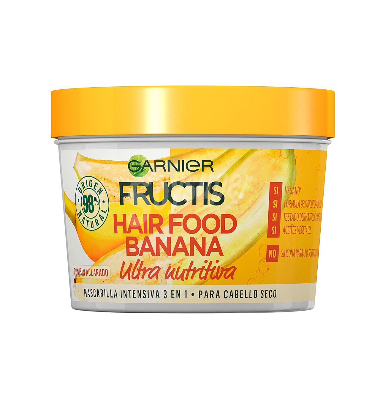 Mascarilla fructis h.food banana