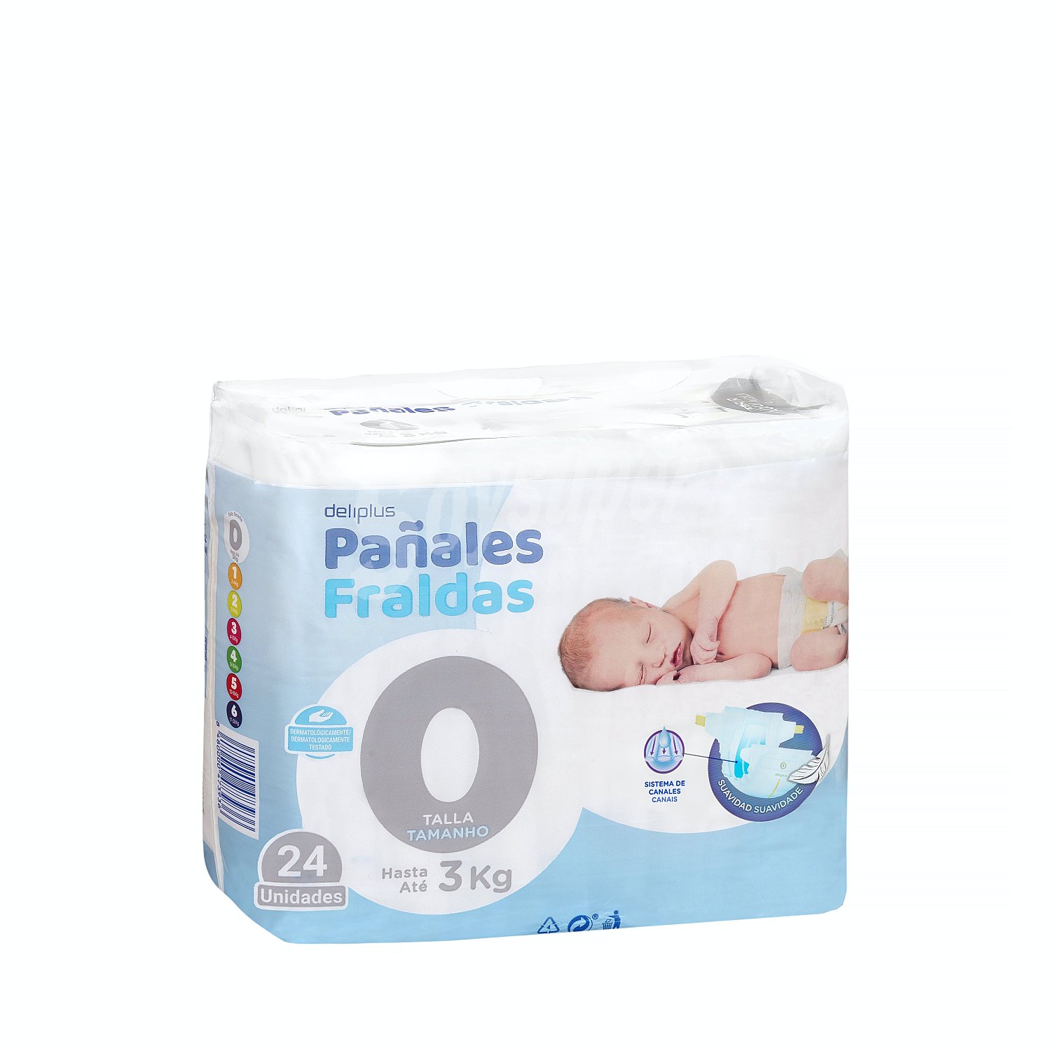 Pañal hasta 3 Kg talla 0