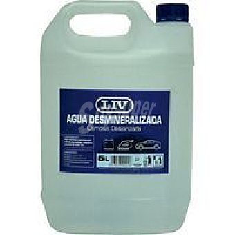 Agua desmineralizada LIV