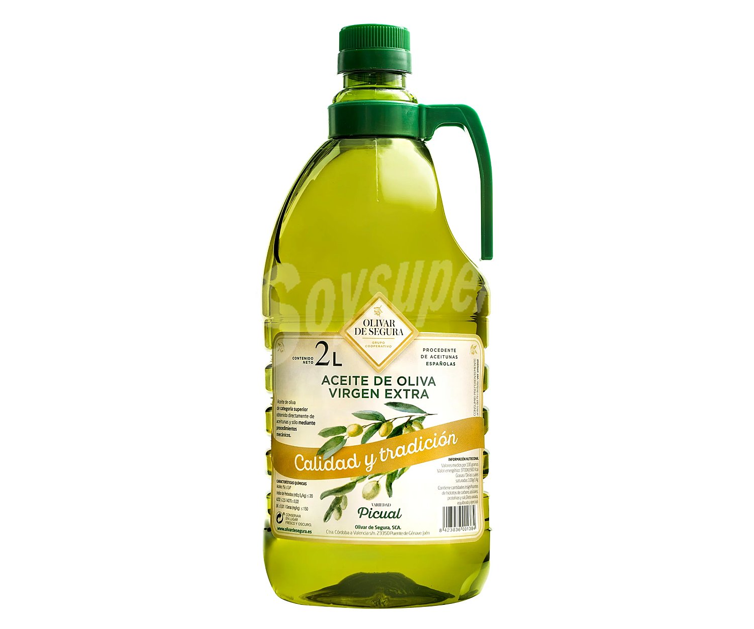 Verde segura Aceite de oliva virgen extra verde segura