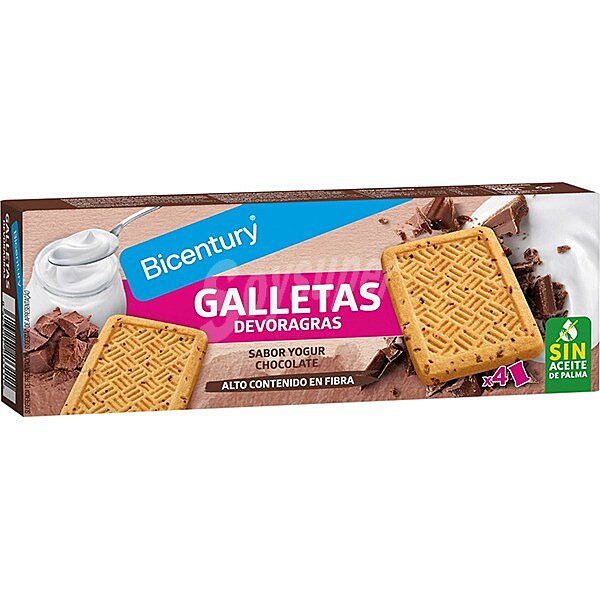 Galletas Devoragras Yogur Chocolate