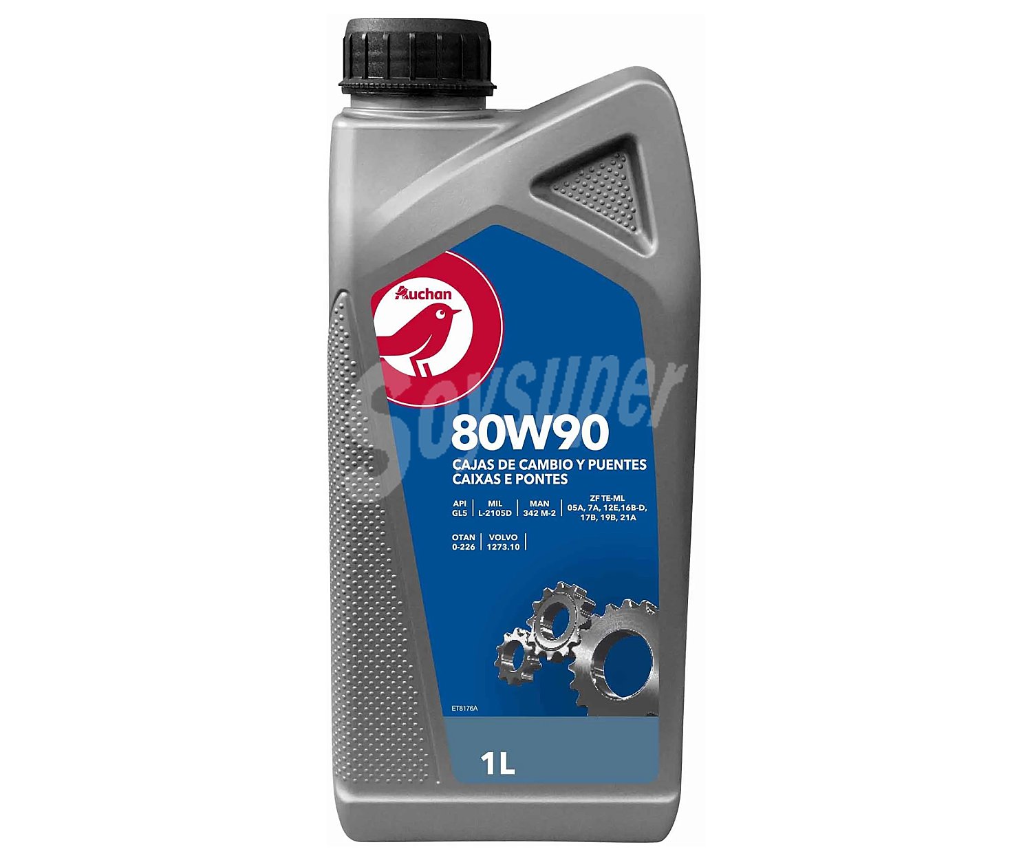 Lubricante para transmisiones, 80W90, , producto alcampo