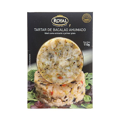 Royal Tartar de bacalao ahumado royal