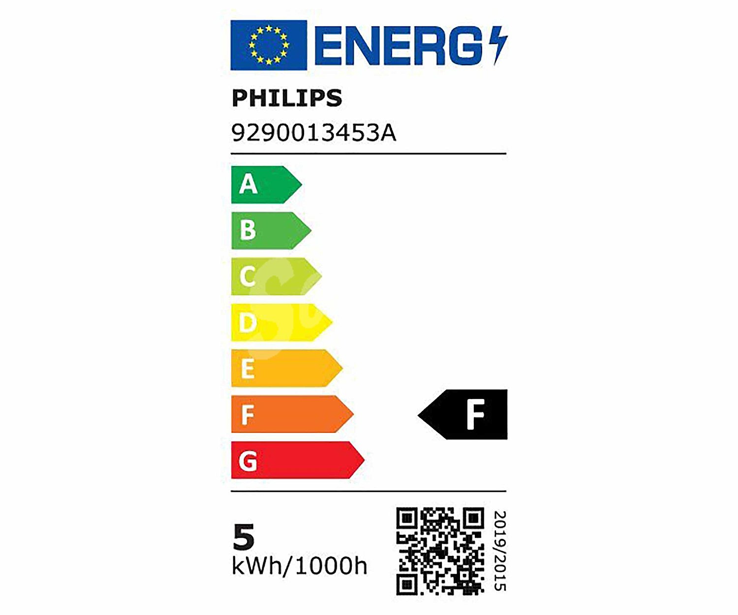 Bombilla Led E14, 4,3W=40W, luz cálida , 470lm, philips