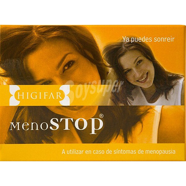 Menostop mejora los síntomas principales de la menopausia ápsulas