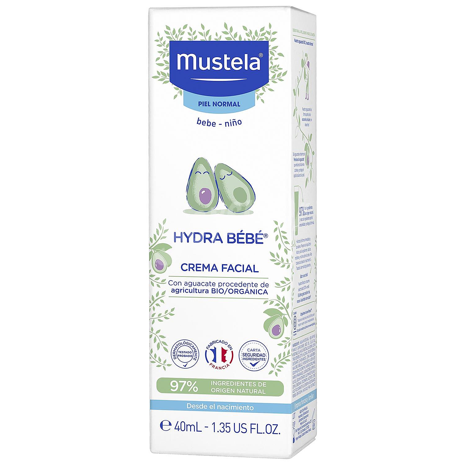 Mustela Crema facial hidratante para bebé mustela Hydra bebé