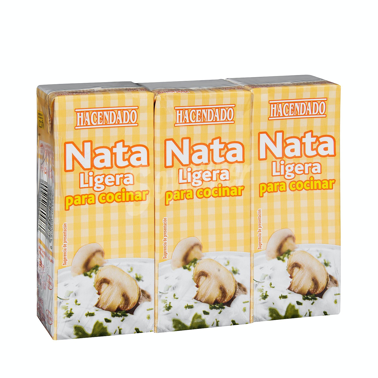 Nata para cocinar ligera