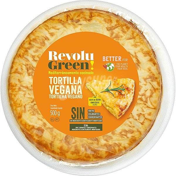 Tortilla vegana revolugreen