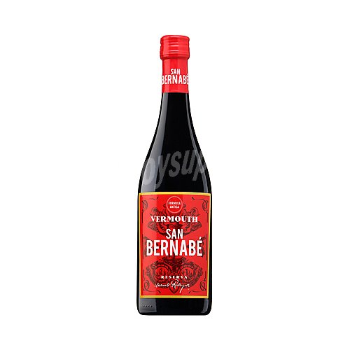 SAN bernabe Vermouth rojo fórmula antica SAN bernabe Reserva