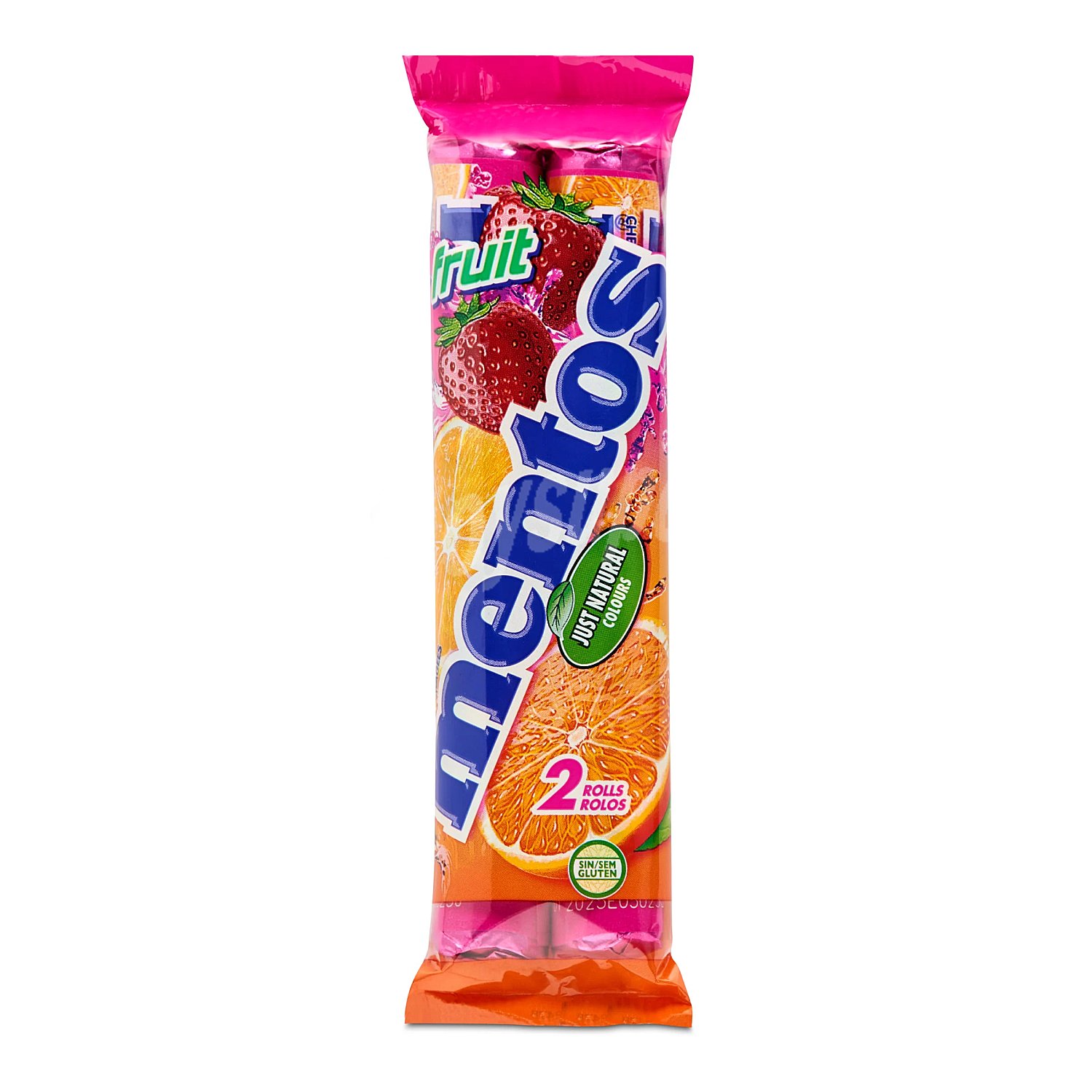 Roll frutas pack caramelos masticables sabor frutas paquete