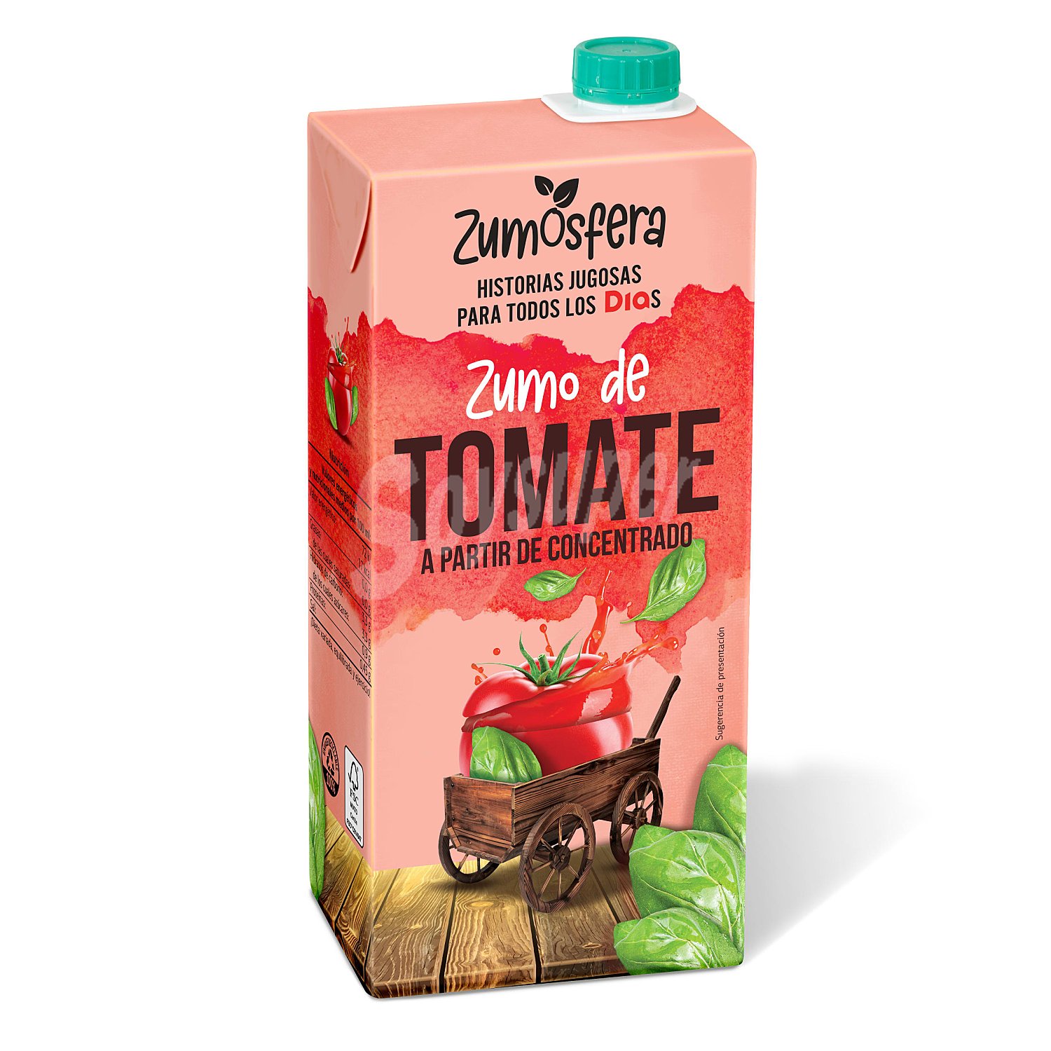 Zumo de tomate 100% Zumosfera