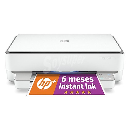 Impresora multifunción tinta HP Envy 6030e 4U7B, wifi, usb, 6 meses impresión Instant Ink