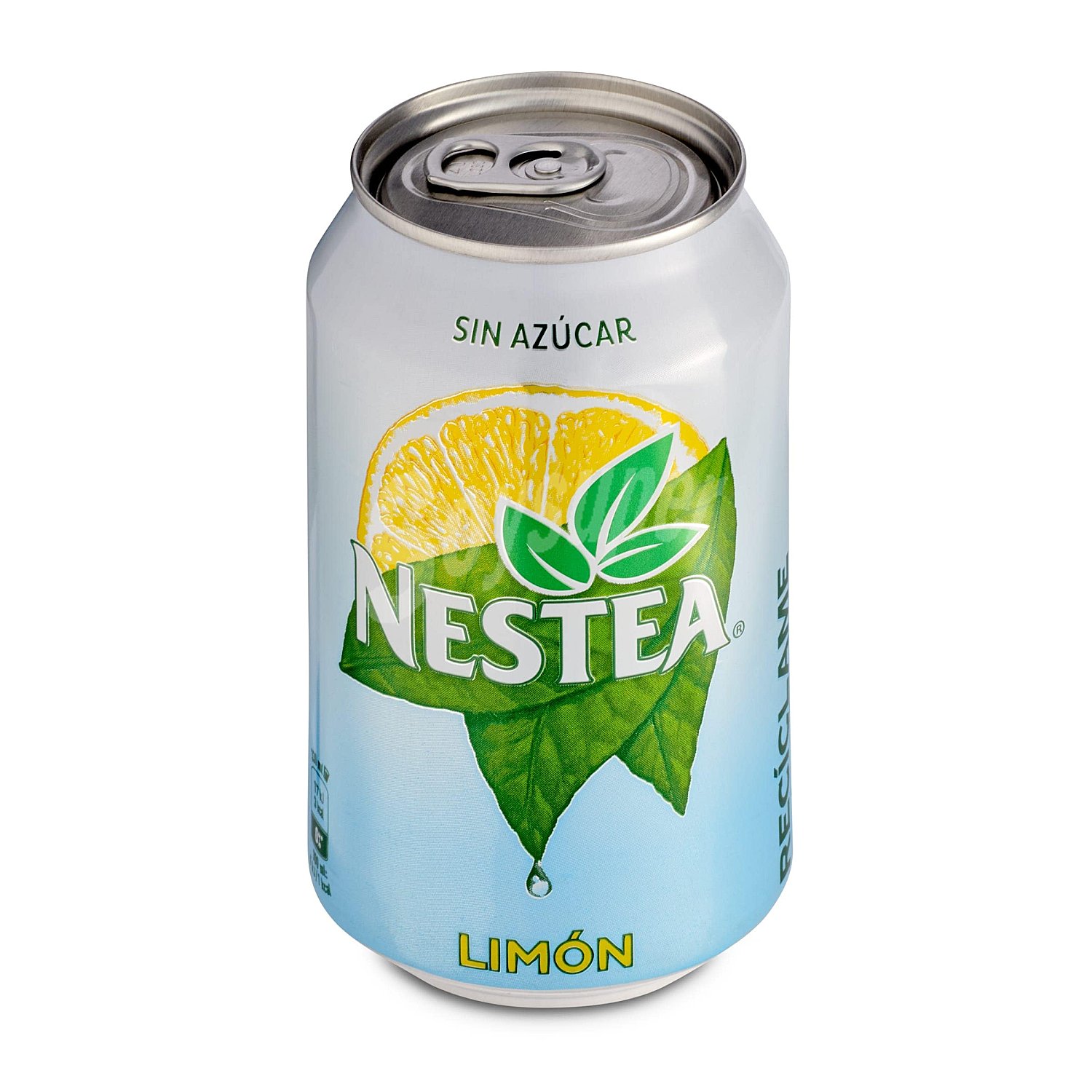 Bebida de té al limón sin azúcar nestea