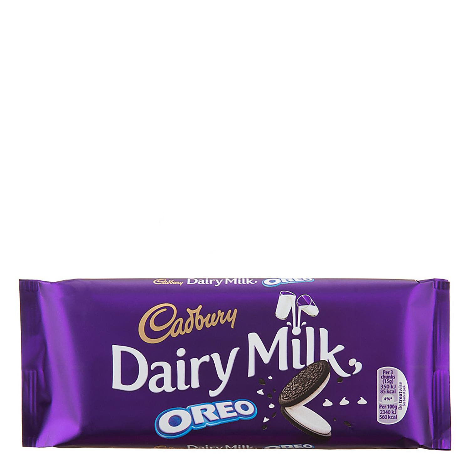 Chocolate con leche con oreo Cadbury