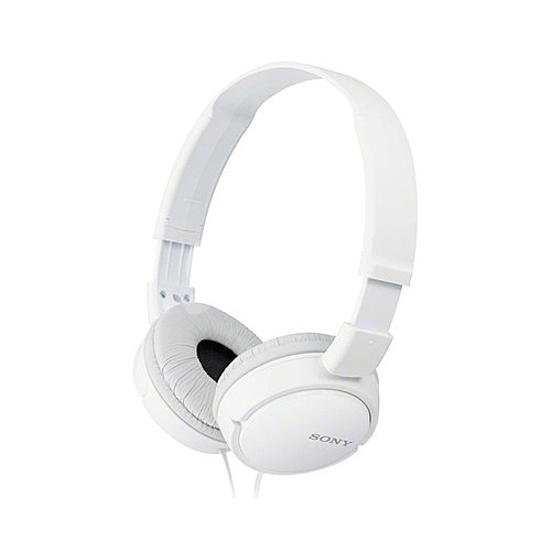 Auriculares tipo diadema sony MDRZX110APW, con cable, con micrófono, blanco