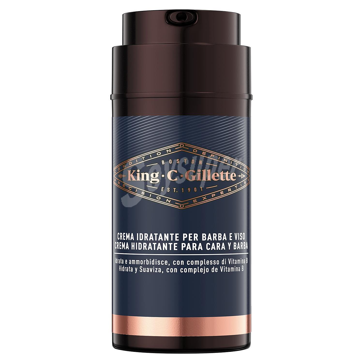 Crema hidratante para cara y barba King