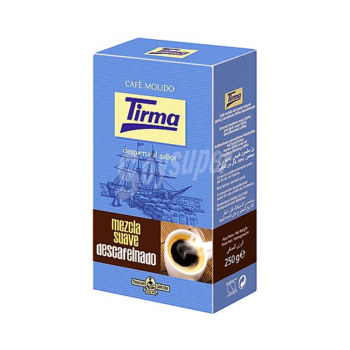 Tirma Café molido descafeinado mezcla tirma