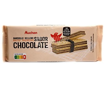 Producto alcampo Galletas de barqullos con relleno de cacao producto alcampo